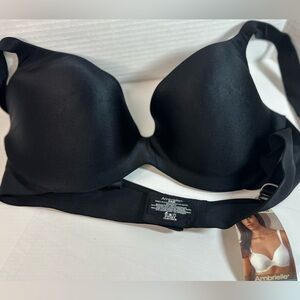 NWT 36B Ambrielle black bra